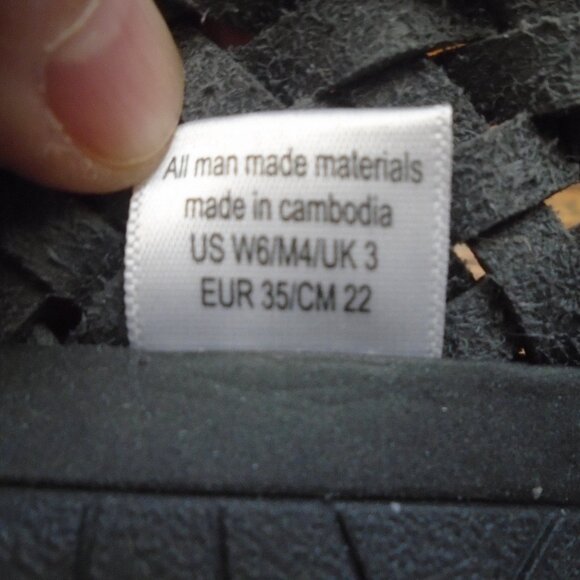 Malibu Canyon The Modern Huarache Sandals womens size 4 NEW - Picture 5 of 9